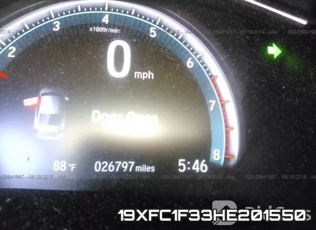 19XFC1F33HE201550 фото 8