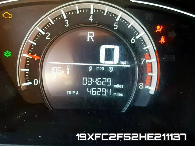 19XFC2F52HE211137 фото 8