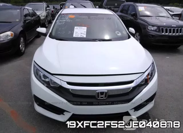 19XFC2F52JE040878 фото 7