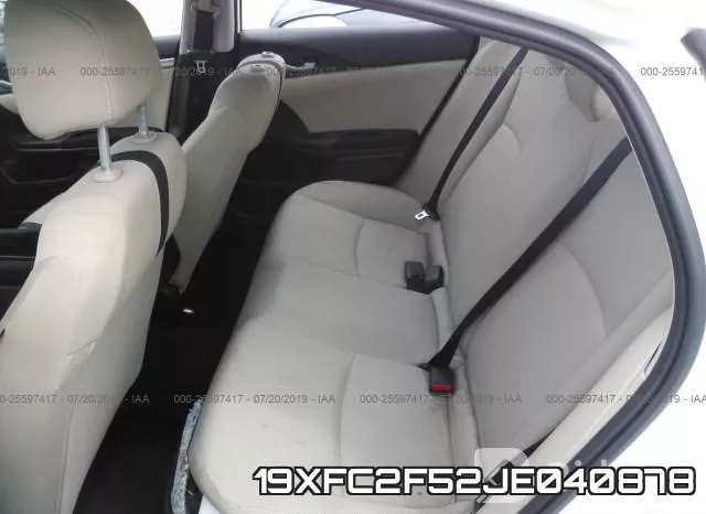 19XFC2F52JE040878 фото 9