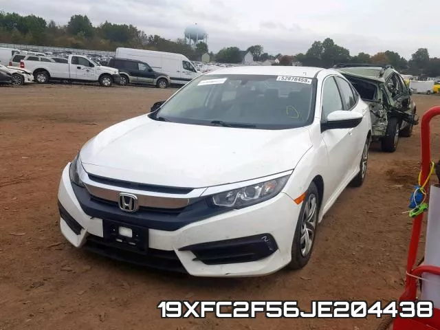 19XFC2F56JE204438 фото 3