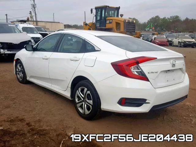 19XFC2F56JE204438 фото 4