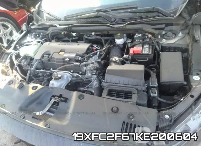 19XFC2F67KE200604 фото 2