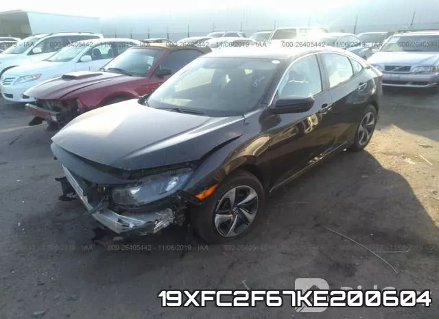 19XFC2F67KE200604 фото 3