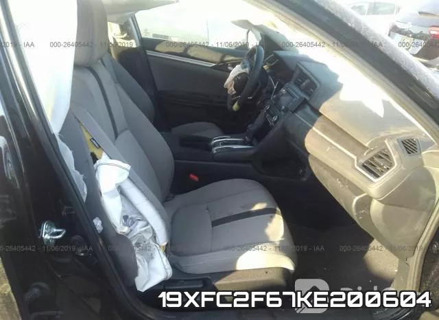 19XFC2F67KE200604 фото 6