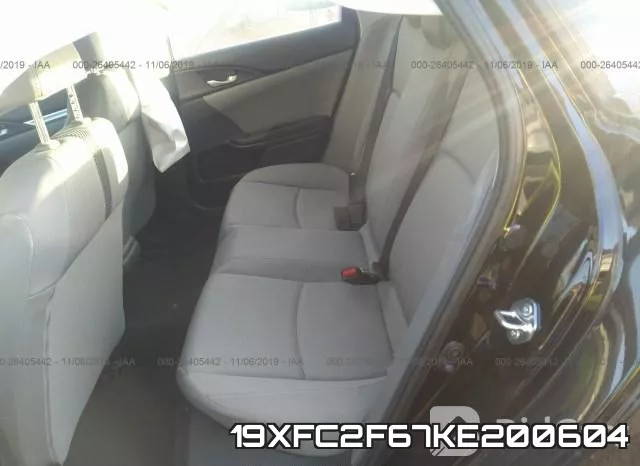 19XFC2F67KE200604 фото 9