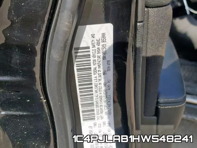 1C4PJLAB1HW548241 фото 2