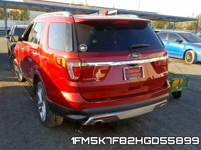 1FM5K7F82HGD55899 фото 4