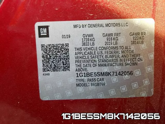 1G1BE5SM8K7142056 фото 2