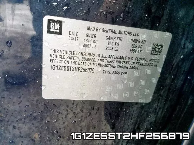 1G1ZE5ST2HF256879 фото 2