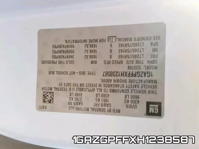 1GAZGPFFXH1238587 фото 2