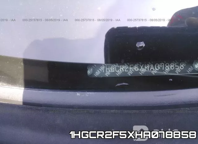 1HGCR2F5XHA078858 фото 10