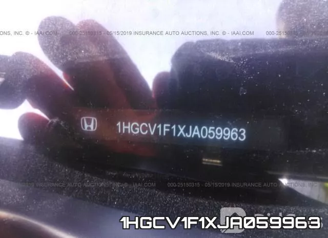 1HGCV1F1XJA059963 фото 9