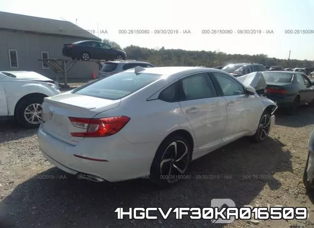 1HGCV1F30KA016509 фото 4