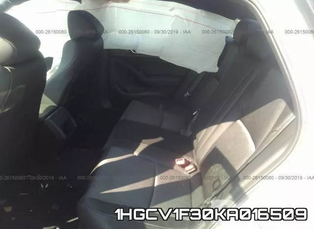 1HGCV1F30KA016509 фото 8
