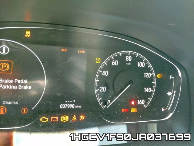 1HGCV1F90JA037699 фото 9