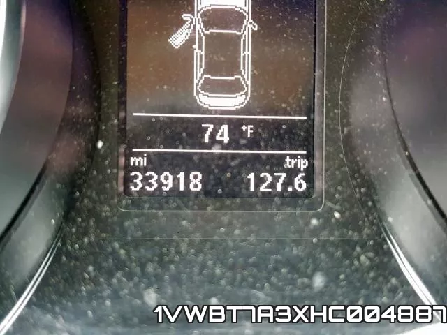 1VWBT7A3XHC004887 фото 9