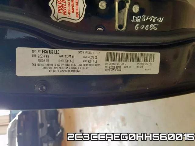 2C3CCAEG0HH560015 фото 2