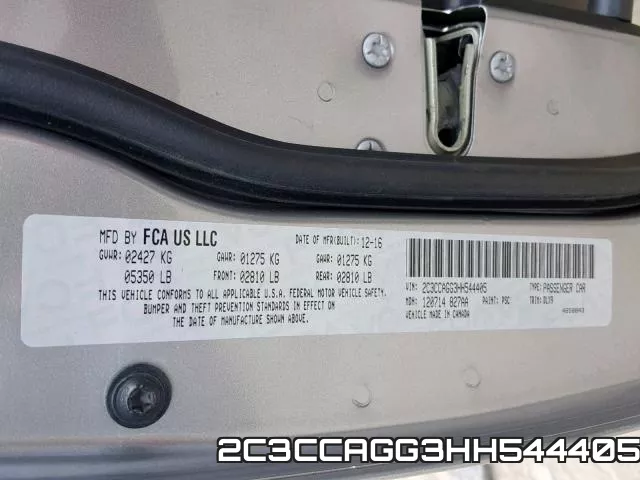 2C3CCAGG3HH544405 фото 2