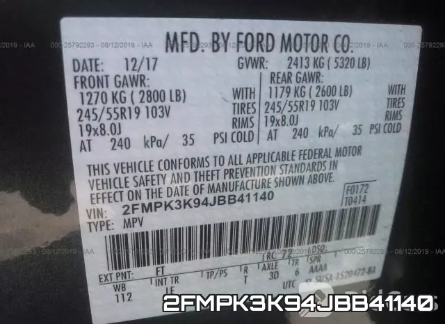 2FMPK3K94JBB41140 фото 10