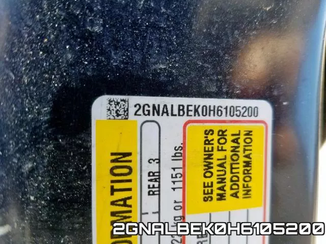2GNALBEK0H6105200 фото 2