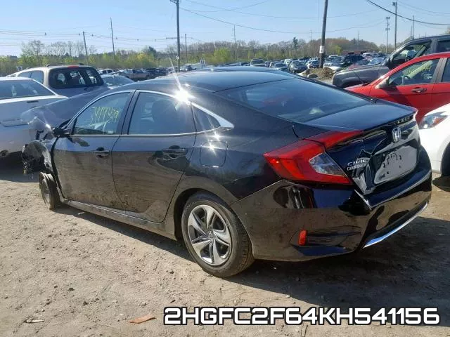 2HGFC2F64KH541156 фото 4