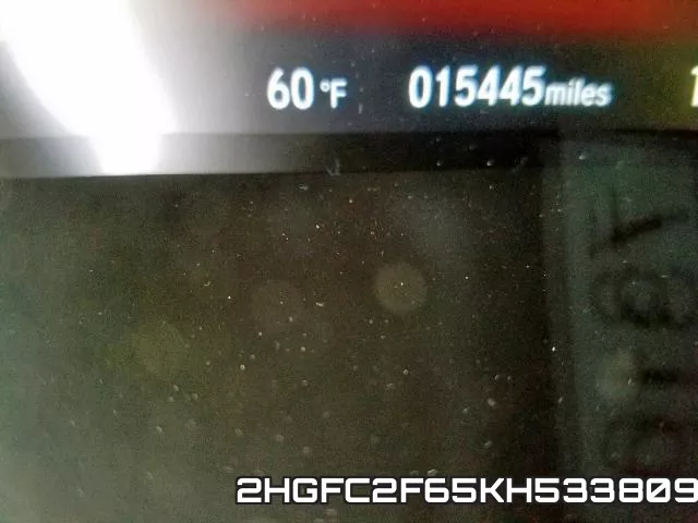 2HGFC2F65KH533809 фото 9