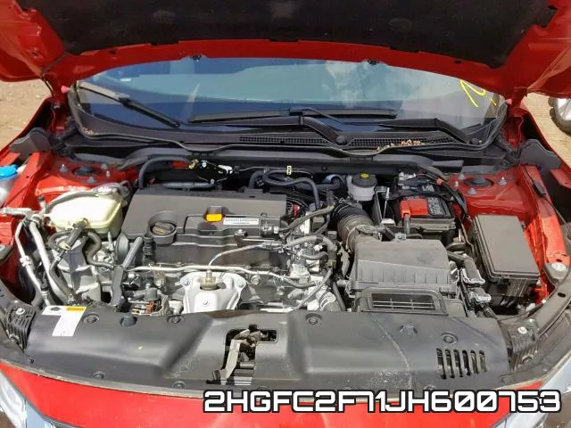 2HGFC2F71JH600753 фото 8