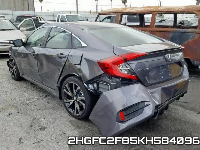 2HGFC2F85KH584096 фото 4
