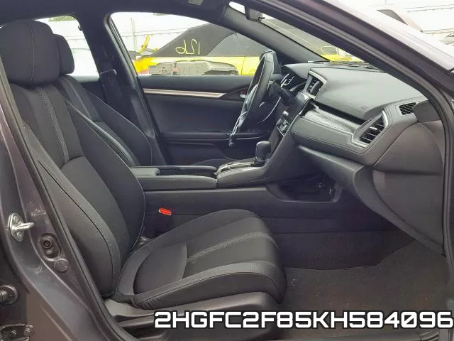 2HGFC2F85KH584096 фото 6