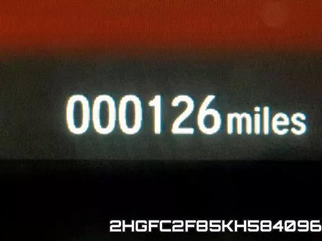 2HGFC2F85KH584096 фото 9