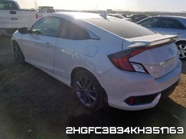 2HGFC3B34KH351763 фото 4