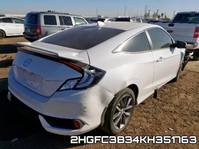 2HGFC3B34KH351763 фото 5