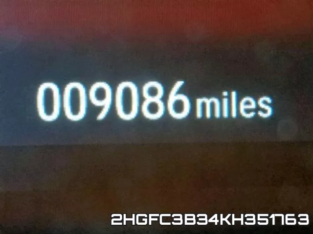 2HGFC3B34KH351763 фото 9
