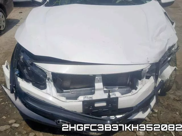 2HGFC3B37KH352082 фото 7