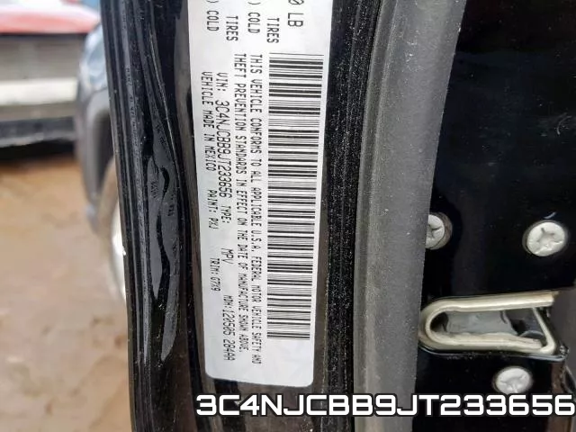 3C4NJCBB9JT233656 фото 2