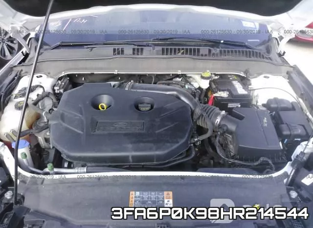 3FA6P0K98HR214544 фото 2