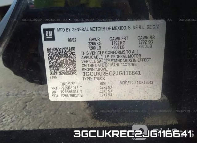 3GCUKREC2JG116641 фото 10