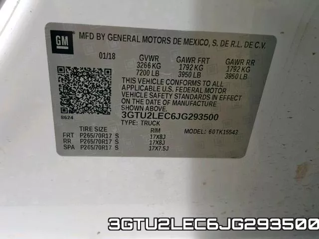 3GTU2LEC6JG293500 фото 2