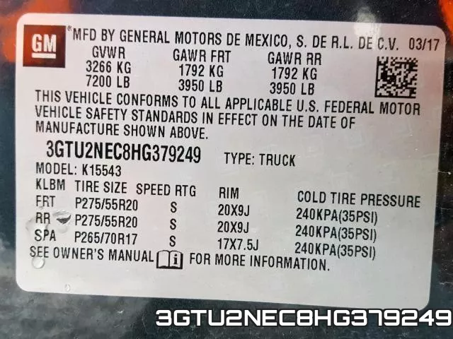 3GTU2NEC8HG379249 фото 2