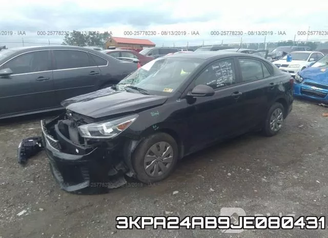 3KPA24AB9JE080431 фото 3
