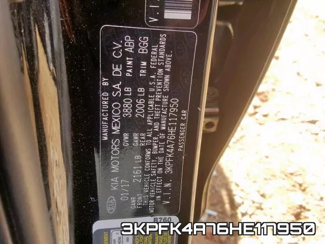 3KPFK4A76HE117950 фото 2