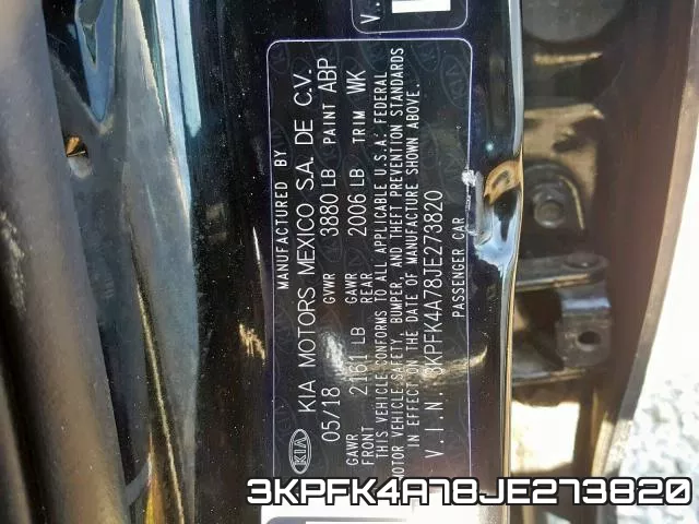 3KPFK4A78JE273820 фото 2