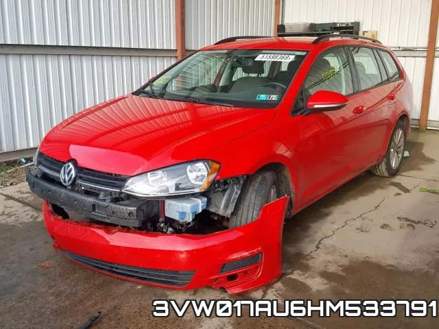 3VW017AU6HM533791 фото 3