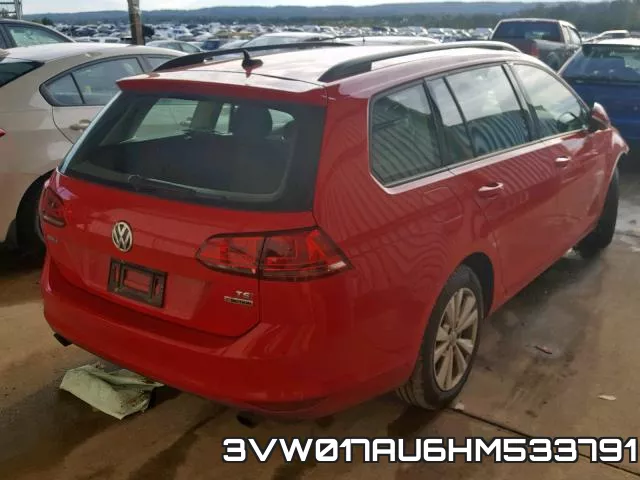 3VW017AU6HM533791 фото 5