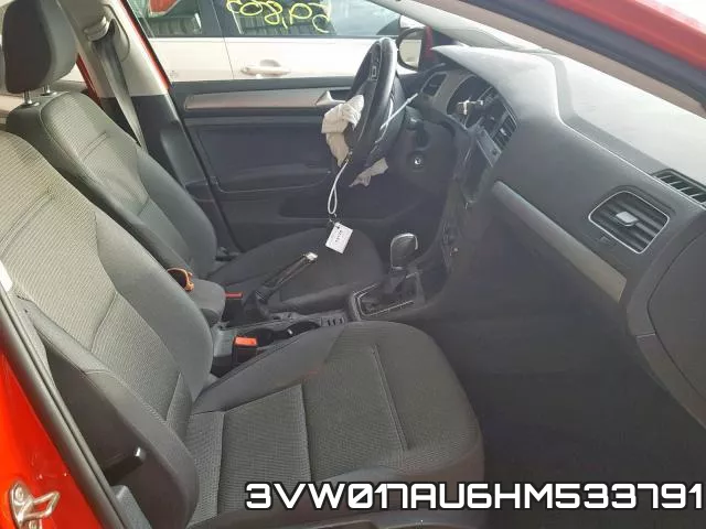 3VW017AU6HM533791 фото 6