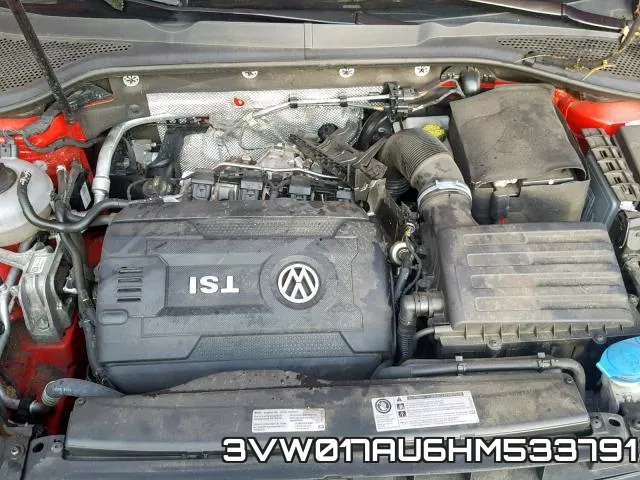 3VW017AU6HM533791 фото 8