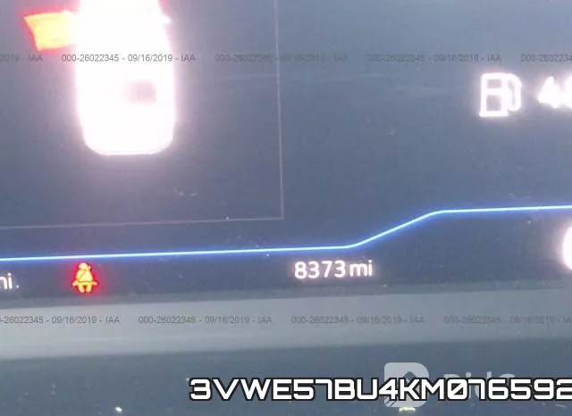 3VWE57BU4KM076592 фото 8