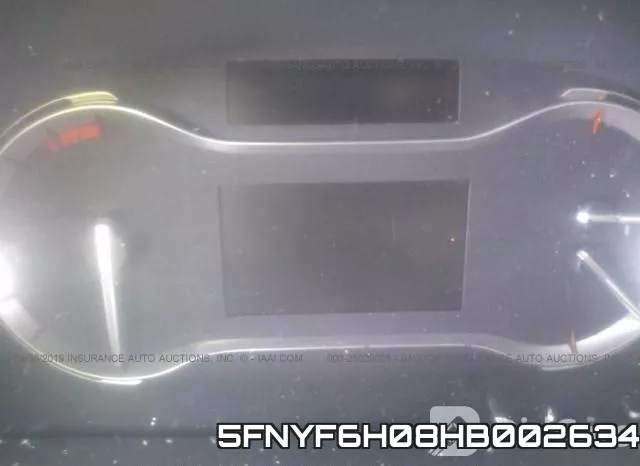 5FNYF6H08HB002634 фото 8