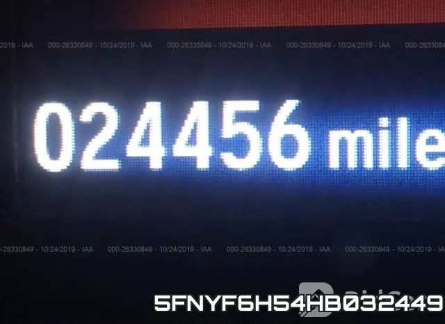 5FNYF6H54HB032449 фото 8
